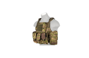 Image of Lancer Tactical Tactical Assault Plate Carrier Vest, Pancott Green, CA-305P