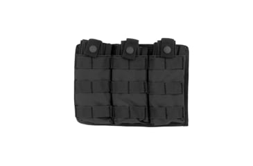 Image of Lancer Tactical Triple MOLLE M4 Magazine Pouch, Black, CA-1499BN