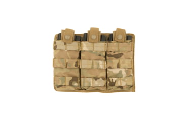 Image of Lancer Tactical Triple MOLLE M4 Magazine Pouch, Camo, CA-1499CN