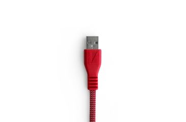 Image of Lander Neve Lightning USB Cable, 1M, Red 3ULRM-WPNEV-7C0