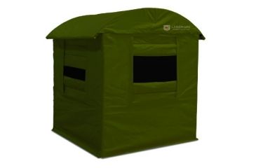 Image of Landmark Permanent Blinds Landmark 6 x 6 Permament Blind, Dark Green LM600