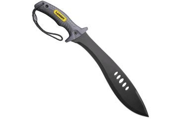 Image of Lansky Kukri Machete, Gray Slip-Resistant Handle w/Nylon Sheath KUKMA