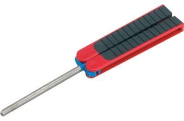 Image of Lansky Sharpeners Folding Tapered Diamond Sharpening Rod, Red LFRTF