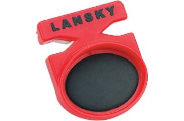 Image of Lansky Sharpeners Quick Fix Pocket Sharpener, Red LCSTC