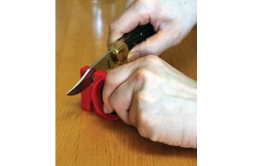 Image of Lansky Sharpeners Quick Fix Red W/Logo