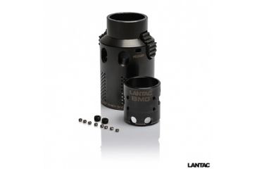Image of Lantac BMD Type A, Blast Mitigation Device for the DGN556B .223/5.56mm Caliber Muzzle Brake, Black LA00265