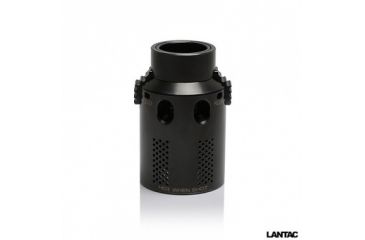 Image of Lantac BMD Type A, Blast Mitigation Device for the DGN556B .223/5.56mm Caliber Muzzle Brake, Black LA00265