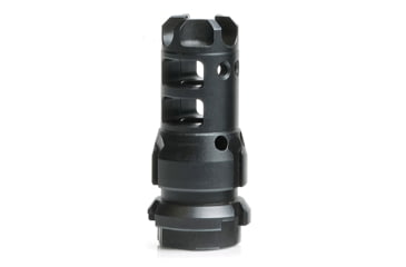 Image of LANTAC Dragon Muzzle Brake, 9MM, 13.5X1LH, Sig MPX, Dead Air Keymo Wolfman, Black, DGN9MMC-WM