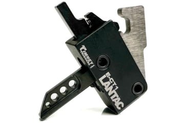 Image of LANTAC E-CT1 Single Stage Trigger, Flat, 3.5lb, Black, 01-LP-ECT1F