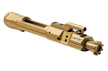 Image of LANTAC M16 Enhanced Full Auto Style Bolt Carrier Group, .223/5.56x45mm, Titanium Nitride/Gold, 01-UP-556-TIN-EBCG