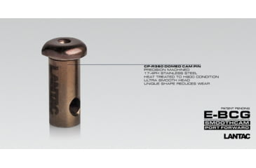 Image of LANTAC M16 Enhanced Full Auto Style Bolt Carrier Group, .223/5.56x45mm, Titanium Nitride/Gold, 01-UP-556-TIN-EBCG