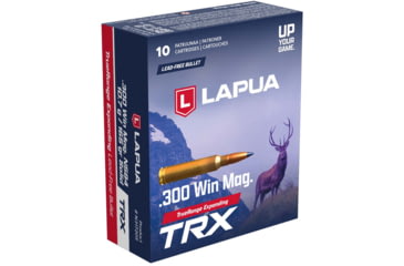 Image of Lapua .300 Win Mag 165 Grain TRX Solid Brass Cased Rifle Ammunition