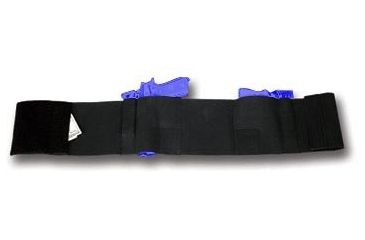 Image of Bulldog Cases &amp; Vaults Deluxe Belly Wrap Holster, Large, Black - WBWD-L