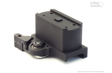 Image of LaRue Tactical Aimpoint Micro QD Mount, 1/3 Co-Witness, Black, LT660