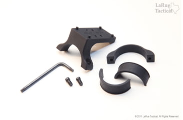 Image of LaRue Tactical Burris/Docter Optic and Trijicon RMR Ring Mount, Black, LT788-2