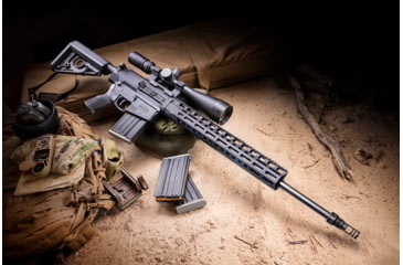 Image of LaRue Tactical Complete Match Grade Upper Receiver, 18in, .308, 1-8 Twist, A2 Flash Hider, Black, LT-017