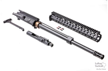 Image of LaRue Tactical Complete Match Grade Upper Receiver, 18in, 6.5 Grendel, 1-7 Twist, A2 Flash Hider, Black, LT-016