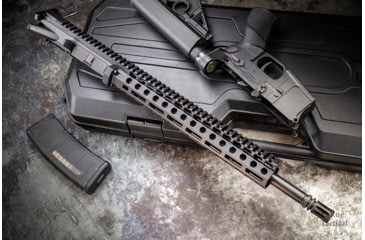 Image of LaRue Tactical Complete Match Grade Upper Receiver, 18in, 6.5 Grendel, 1-7 Twist, A2 Flash Hider, Black, LT-016