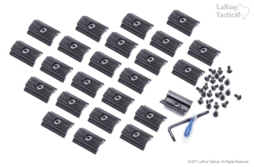 Image of LaRue Tactical Grip Adapter Panels, Black, LT556-X08-BLK-24