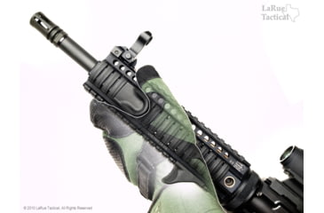 Image of LaRue Tactical HandStop and IndexClip Combo, 74 Total Piece Set, Black, LT711-708-BLK-BOXED