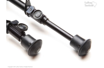 Image of LaRue Tactical Harris BR-S 6-9in Bipod and LT706 QD Lever Mount, Black, 680-001-706-k