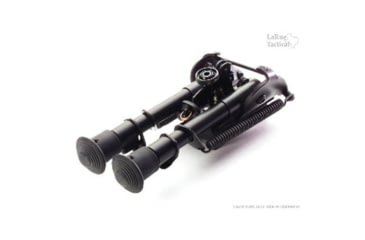 Image of LaRue Tactical Harris BRM Bipod and LT130 QD Mount, Black, 680-004-130-k