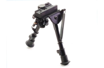 Image of LaRue Tactical Harris BRM Bipod and LT130 QD Mount, Black, 680-004-130-k