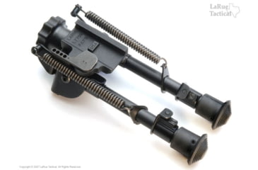 Image of LaRue Tactical Harris BRM-S Bipod and LT706 QD Swivel Mount, Black, 680-005-706-k