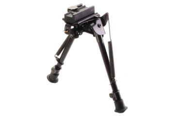 Image of LaRue Tactical Harris LM-S 9-13in Bipod and LT130 QD Mount, Black, 680-002-130-k