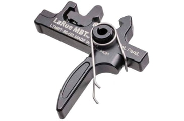 Image of LaRue Tactical MBT-2S Straight Bow Trigger, 4.5 lbs Pull, Black, Medium, LT-MBT-2S-SB