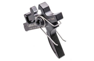 Image of LaRue Tactical MBT-2S Straight Bow Trigger, 4.5 lbs Pull, Black, Medium, LT-MBT-2S-SB