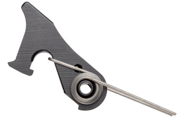 Image of LaRue Tactical MBT-2S Straight Bow Trigger, 4.5 lbs Pull, Black, Medium, LT-MBT-2S-SB