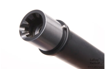 Image of LaRue Tactical Stealth Threaded Barrel, AR Platform, AR-10, 7.62, 20in, Rifle Length, 1/8 Twist, 5/8x24 Thread, Black, LT10-6S-M-308-8-20-Y-1R
