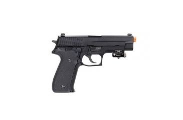 Image of Laser Ammo KWA M226 PTP Recoil Enabled Airsoft Training Pistol w/ IR Laser, Spider Adapter, Large, RETP-M226-IR