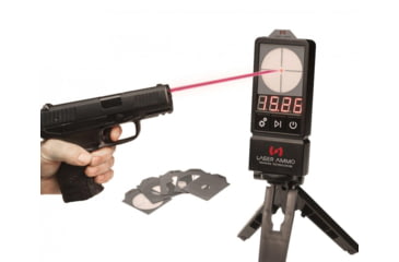 Image of Laser Ammo LaserPET II Electronic Training Target, Tripod, 5 Target Cards, LA-PET II