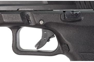 Image of Laser Ammo Recoil Enabled Gas Blowback Training Pistol, KWA ATP-C, SureStrike Red Laser, Black RETP-ATP-C