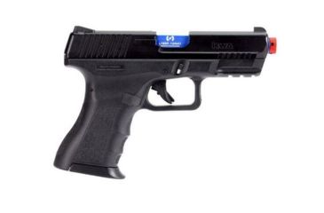 Image of Laser Ammo Recoil Enabled Gas Blowback Training Pistol, KWA ATP-C, SureStrike Red Laser, Black RETP-ATP-C