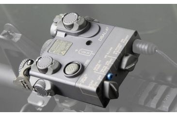 Image of Steiner Laser Devices DBAL-A2H Laser Sight w/ Visible Red Pointer 5mW, Infrared Pointer 50mW and Infrared Pointer/Illuminator 200mW, Foliage Green