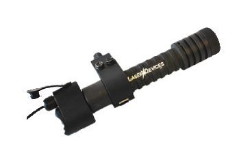 Image of Steiner Laser Devices LED OV2 Tactical Light w/ Dual Tailcap, Pressure Pad Switch and Mount - Black