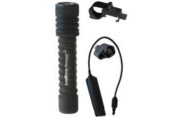 Image of Steiner Laser Devices LED OV2 Tactical Light w/ Dual Tailcap, Pressure Pad Switch and Mount - Black