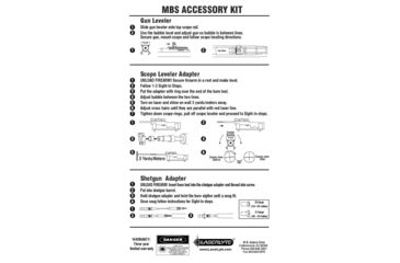 Image of LaserLyte Laser Bore Sight Accessory Kit, MBS-PAK