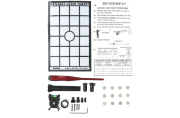 Image of LaserLyte Laser Bore Sight Deluxe Kit, .22 Caliber, .50 Caliber, Red, MBS-DLUX