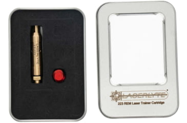 Image of LaserLyte Laser Cartridge Trainer, Bore Sighter, .223 Remington, Red Laser, Gold, 1226988
