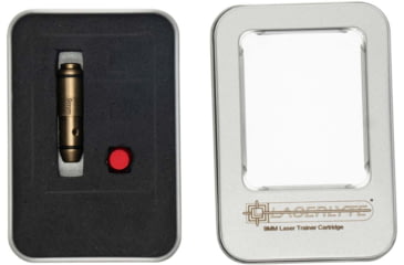 Image of LaserLyte Steel Tyme Laser Cartridge Kit, 9MM Laser, Target, Red/Black, 9 x 19, 1215345
