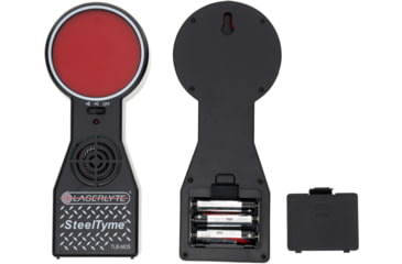 Image of LaserLyte SteelTyme Laser Training Target 2 Pack, Compatible with Training Lasers, Red/Black, 1231433