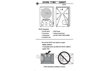 Image of LaserLyte Trainer Target Score Tyme, TLB-XL