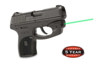 Image of LaserMax CenterFire Green Laser Sight for Ruger LC9, Black CF-LC9-G