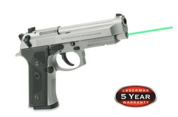 Image of LaserMax Green Laser Sight for Beretta 92, 96 and Taurus 92, 99, 100, 101, LMS-1441G