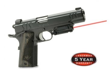 Image of Lasermax Uni-Max Lasersight Red Laser, Rail Mounted - Pistols - LMS-UNI-ES
