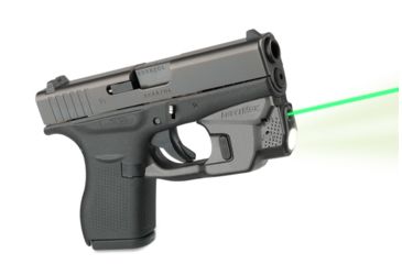 Image of LaserMax CenterFire Gripsense Light &amp; Green Laser, Glock 42/43, Black, CF-G4243-C-G